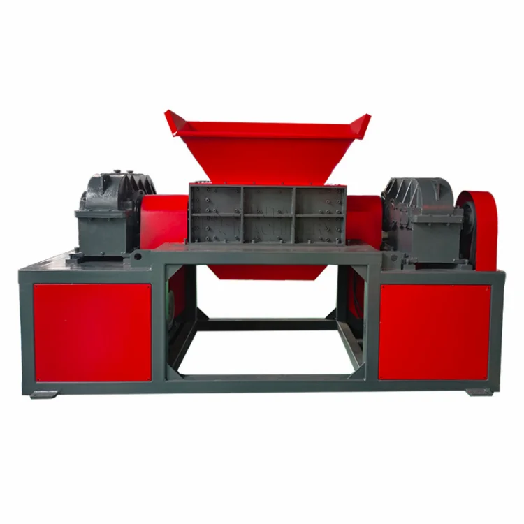 Powerful Dual-shaft Shredding Household Appliances Waste Automobile Electronic Device Shredder