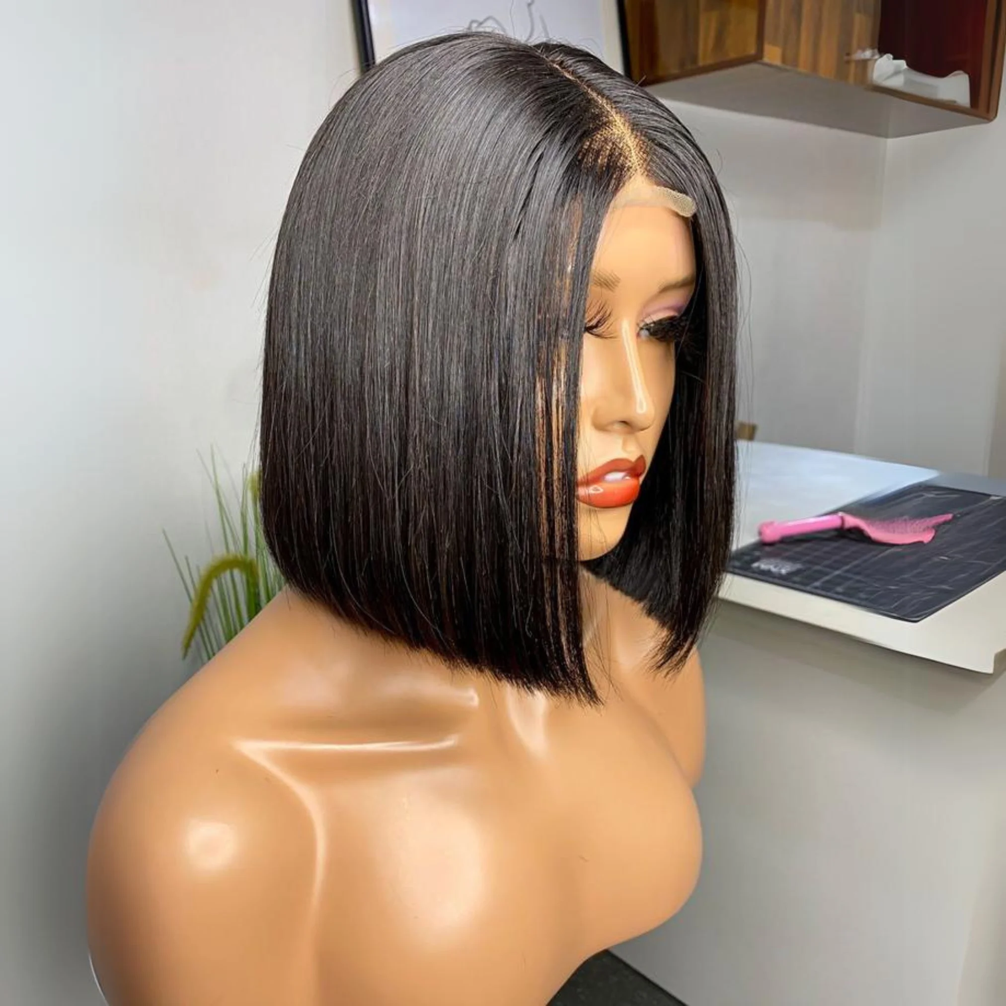 Wholesale Smooth Super Sale Cheap Silky Bone Straight Cabelo Vietnamese Human Hair Extensions Raw Hair Wigs Afro Wig Human Hair