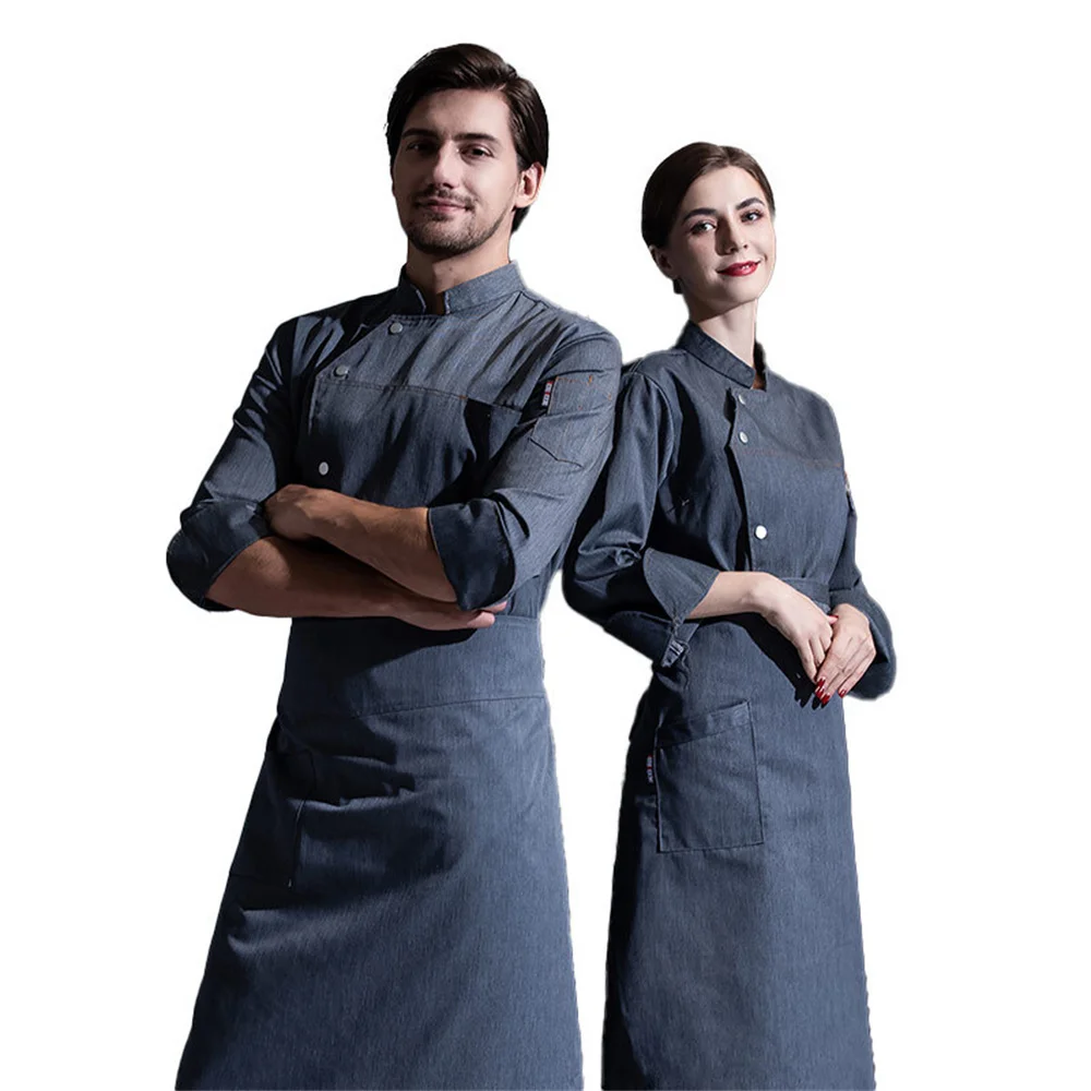 Chaqueta hombre Chef Coat White Jacket Black Short Sleeves Summer Cook Restaurant Hotel Work Waiter Sushi Uniform For Women Men