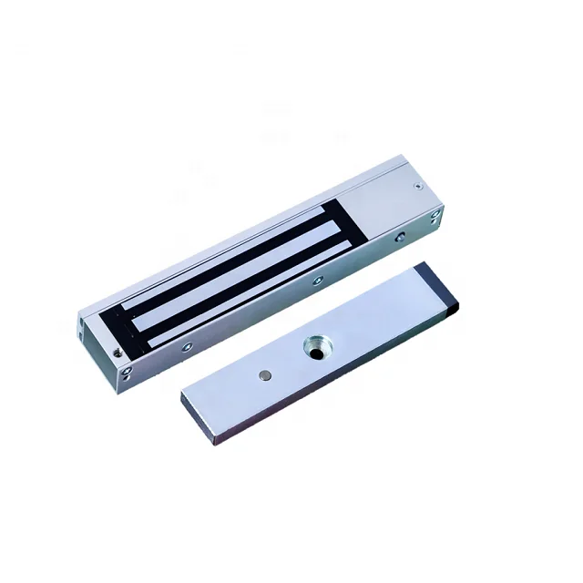 600lbs Monitored Version with Surface Mounted Electromagnetic Lock with Dual Monitoring Feature inbuilt with LED indicator