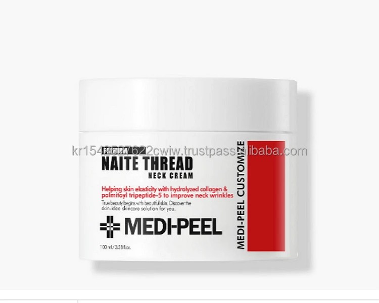 KOREAN COSMETICS Medi-Peel Premium Naite Thread Neck Cream 100ml Skin Elasticity, Anti Wrinkle Care, Nutrition, Whitening
