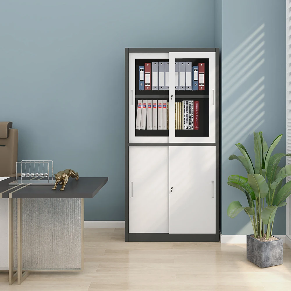 Современный дизайн, стальной шкаф для документов, металлический шкаф для хранения, офисная мебель, шкаф