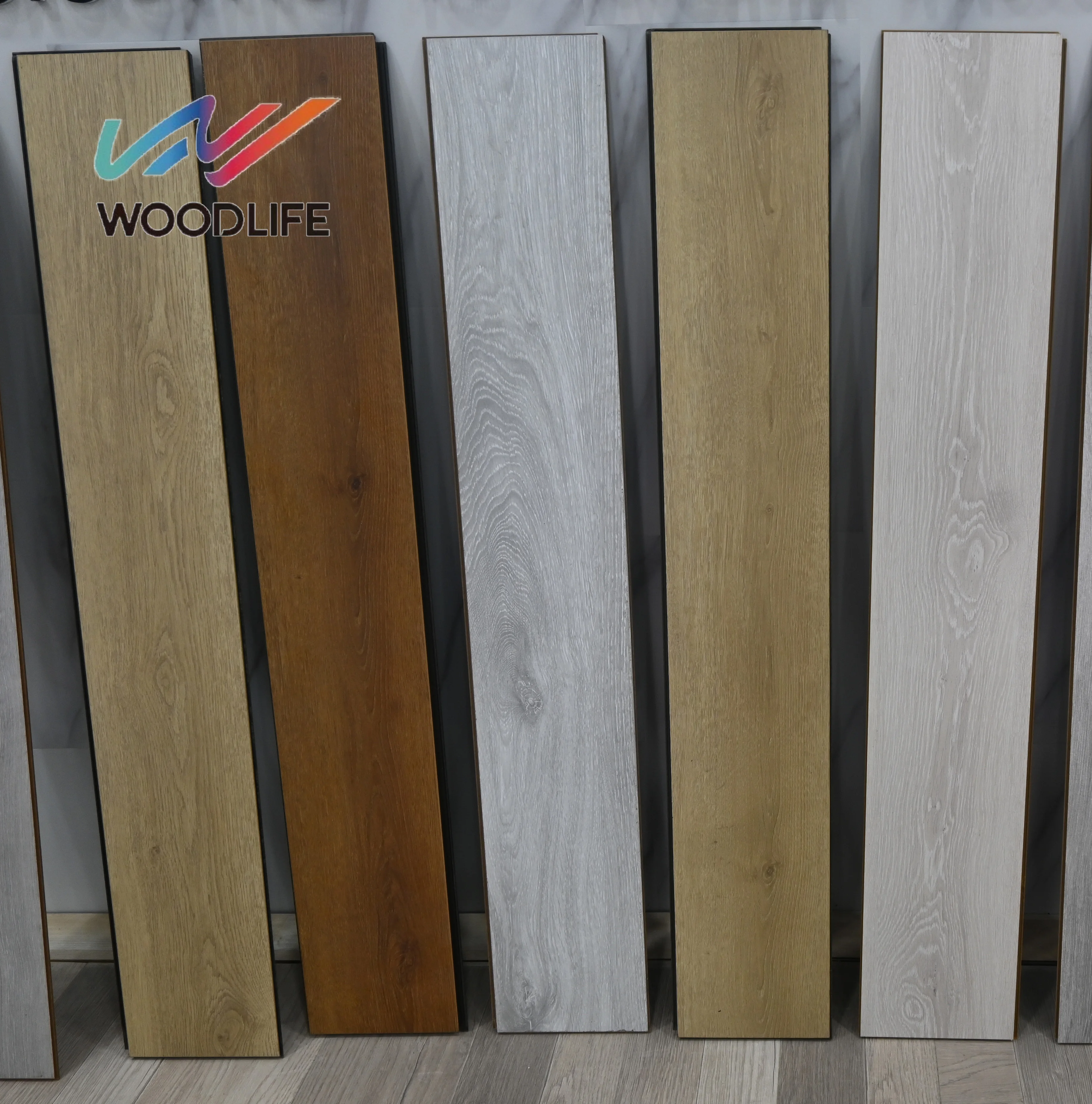 Wooden Flooring Home Office Herringbone Design Engineered HDF Wood AC4 8mm Laminate Flooring