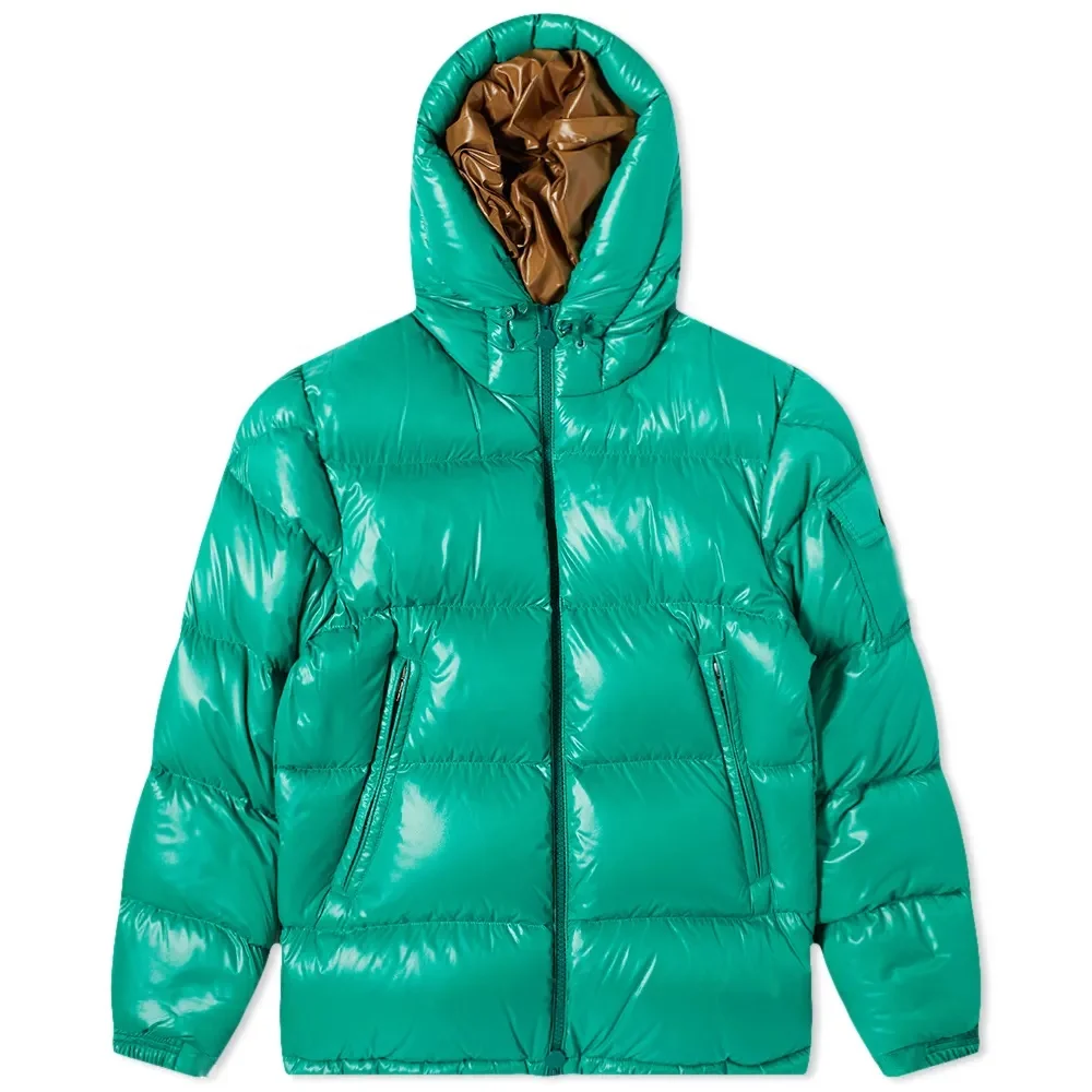 Hot Sale Cheap Shinny Nylon Cotton Padding Water Resistant Lining Wind Proof Bubble Jackets Windbreaker Winter Puffer Jackets