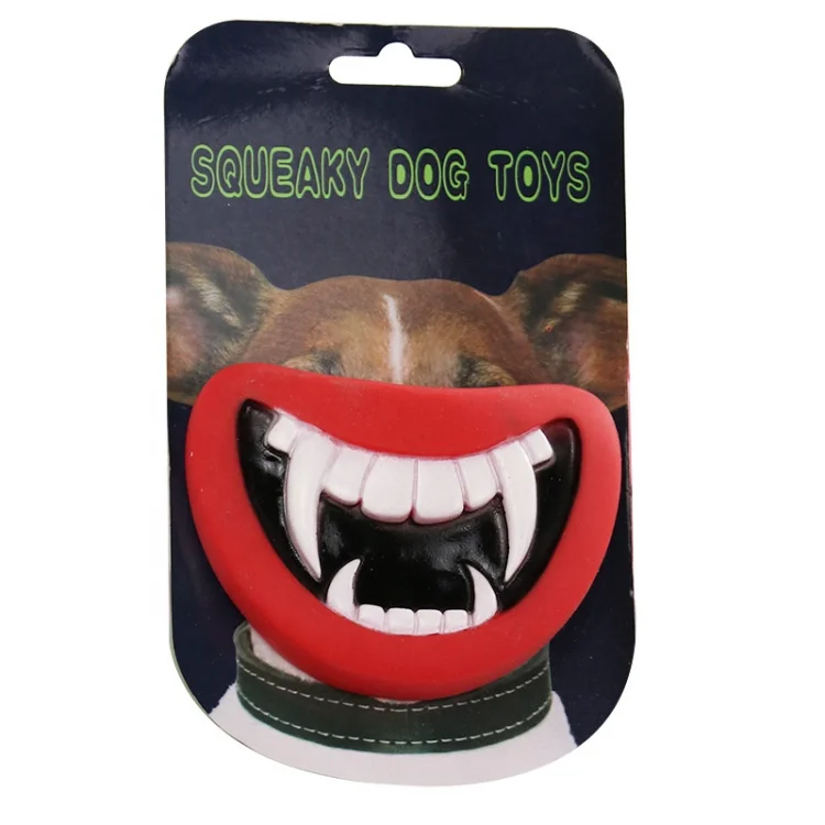 Halloween Squeak Chewing Funny Teeth Pig Nose Joke Prank Custom Vinyl Toy Pet Teething Toys For Halloween Toy