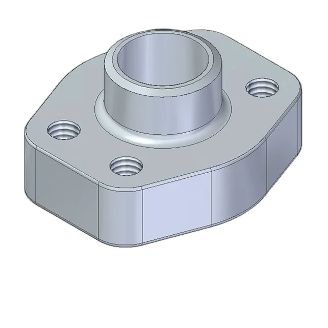Weld on counter flanges sch. 80 Oil Hydraulic Systems SAE Carbon Steel Or Stainless Steel Inox AISI316L Screws Set