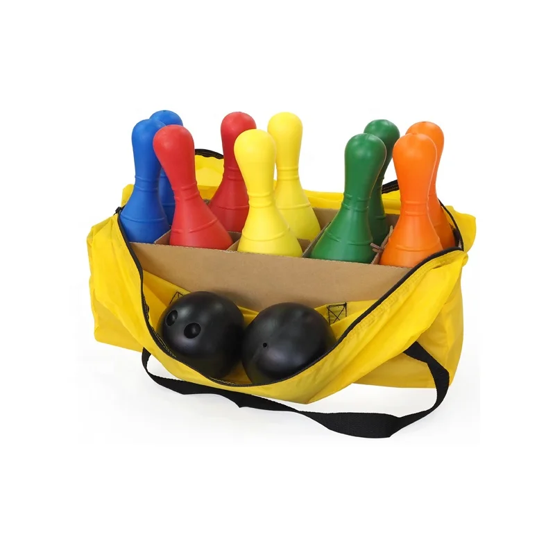 Small Plastic Colorful Bowling Set