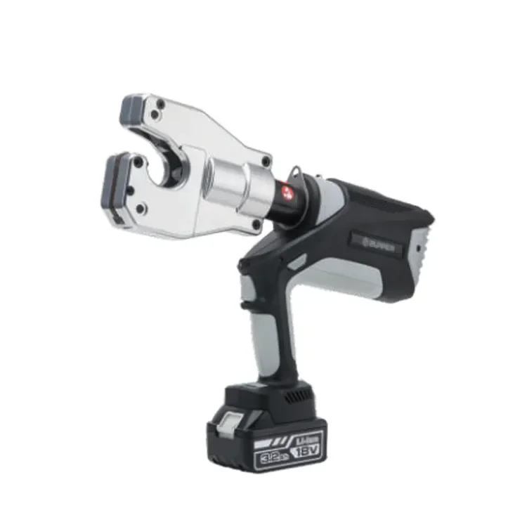 EB-6B Battery powered crimping tool 30% more run-time than the bush motor