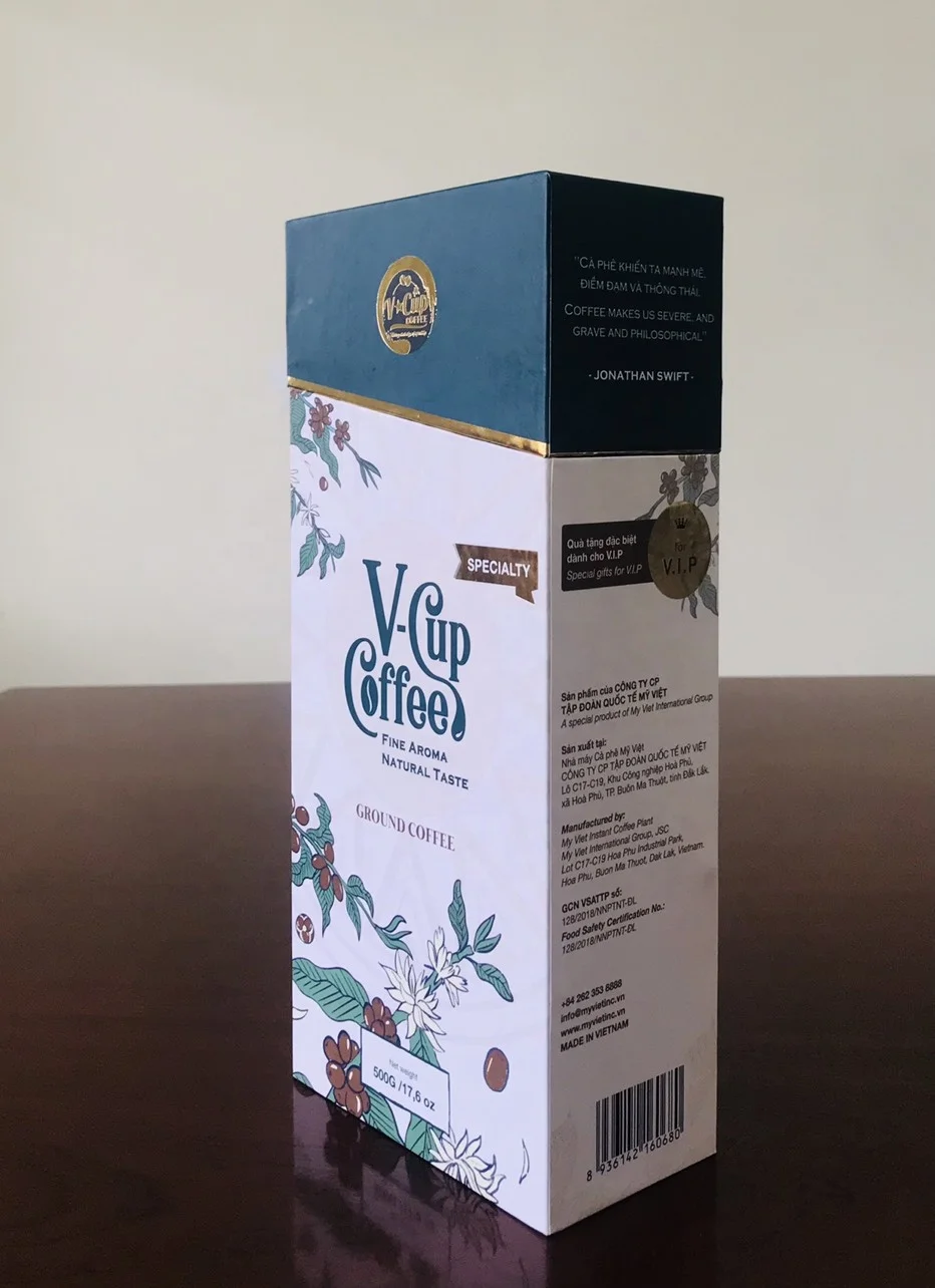 Ground Coffee Robusta Arabica Ground coffee - Business class - Strong & Cheery Made In Vietnam