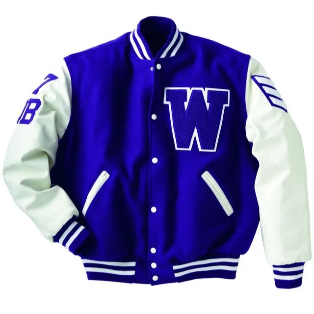 2022 OEM korean university chenille patch varsity jackets oversize men women simple beauty windbreaker letterman coat