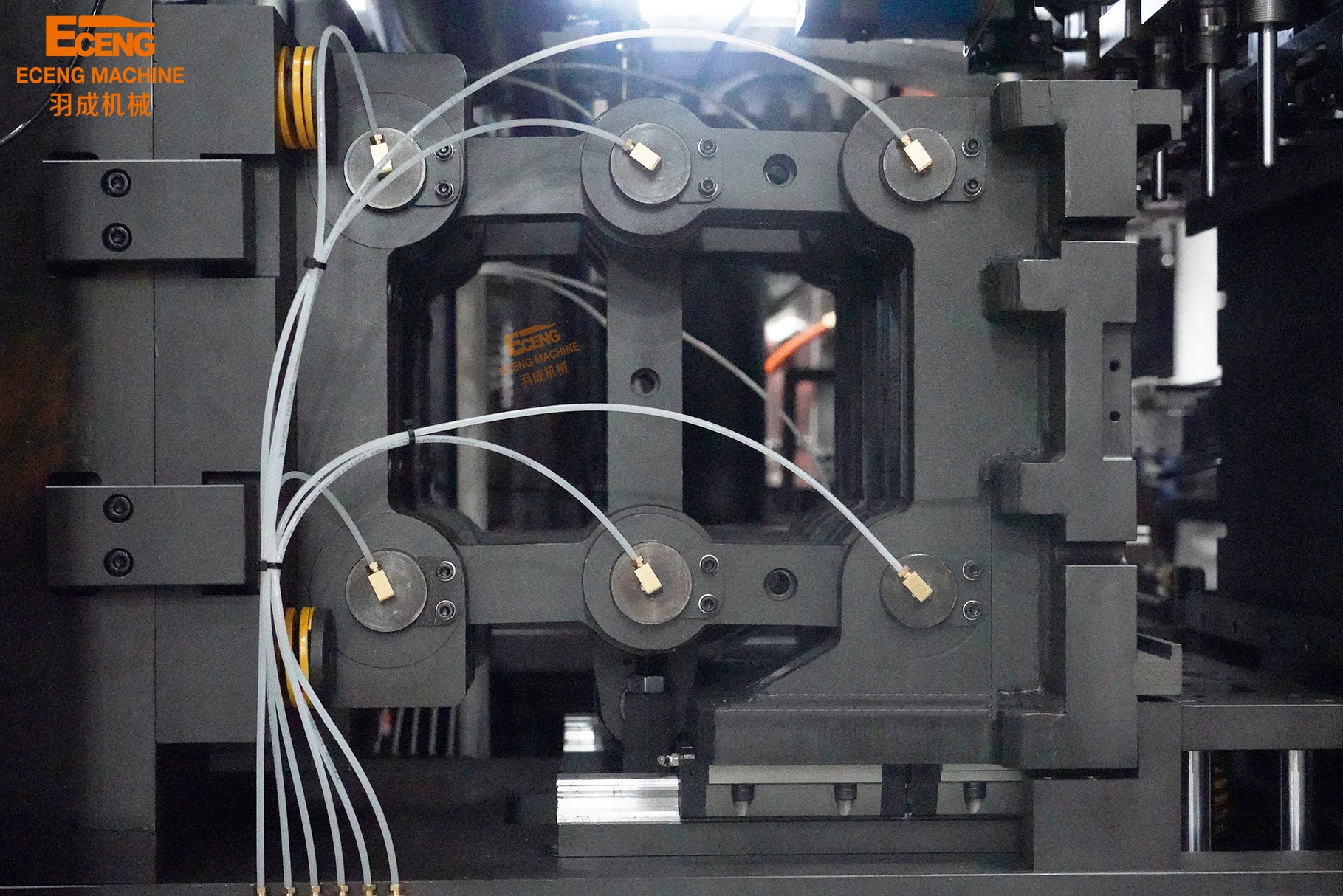 Fully Automatic Filling Bottle Jar Tank PET Preform Blowing Blow Molding Moulding plastic bottle making Machine 4 cavity