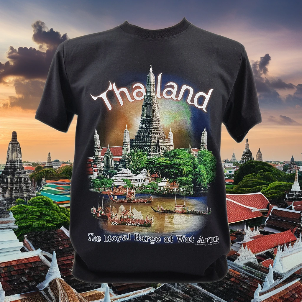 Arun Temple Tshirt L Size  Breathable OEM Custom T-Shirt 100% Cotton Premium Quality Casual Style Original Graphic Design Screen