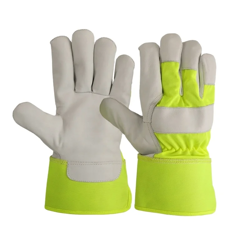 Heavy Duty Canadian Rigger Gloves split leather gloves Working gloves thumb stone heavy Duty wholesale