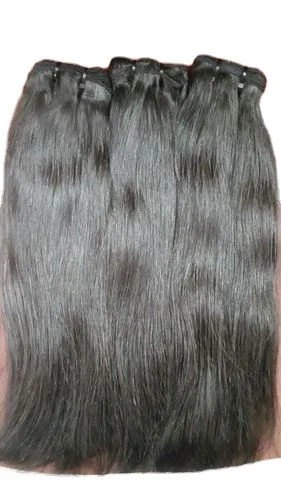 
Отличное качество, черные прямые индийские человеческие волосы от продукта EXPORTS, первоклассные человеческие волосы 