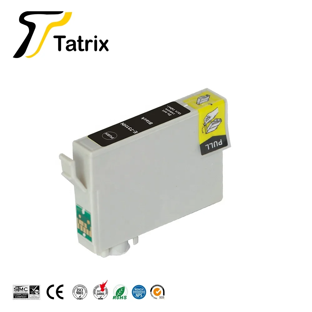  Цветной совместимый чернильный картридж Tatrix T0731N T0732N T0733N T0734N для принтера Epson Stylus TX121 C90 CX5500 T0731