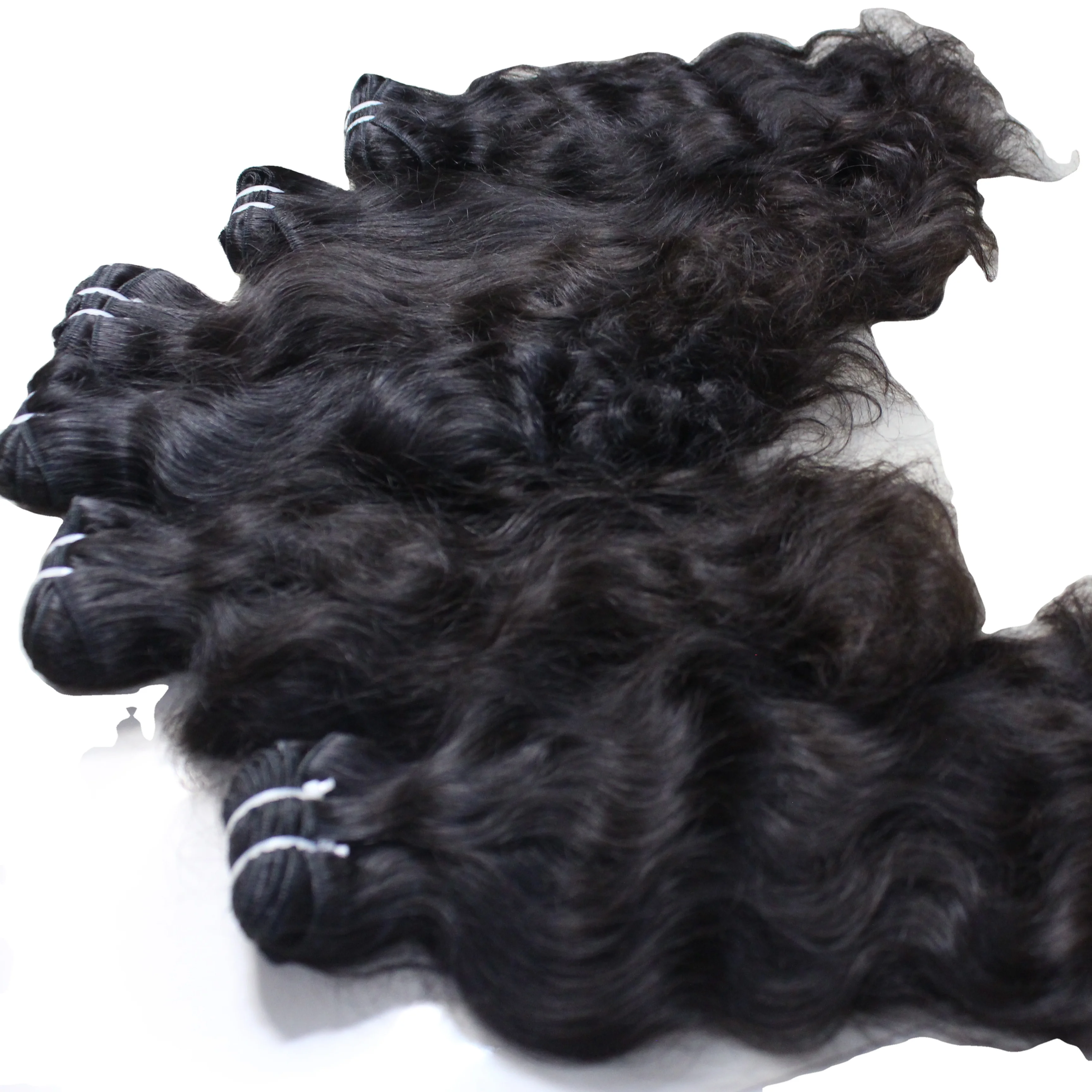 Оптовая продажа индийские человеческие волосы Remy с одним натянутым волосом оптом!