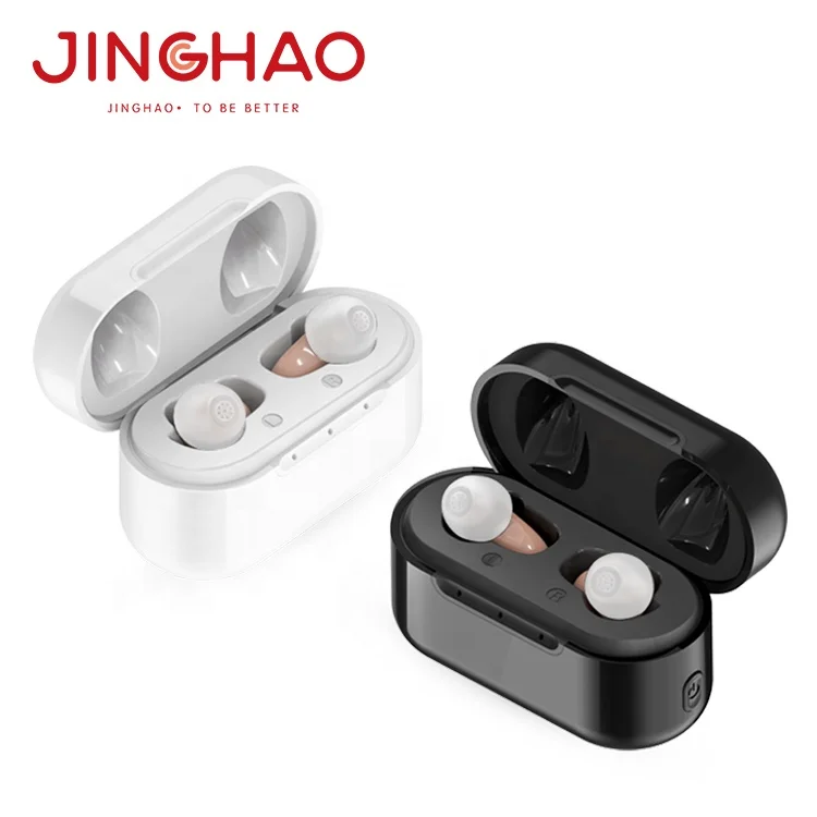 JINGHAO Top Selling Factory Customized Rechargeable Digital Ear Hearing Aid for Seniors