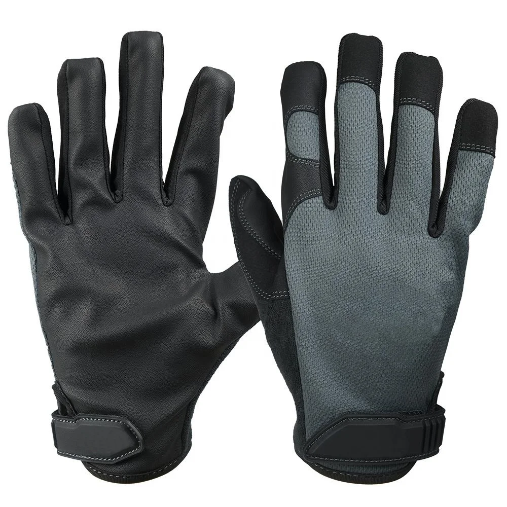 Lightweight Non-Slip Breathable Wear-Resistant Work Mechanic Safety Gloves Protection Heavy Duty Shock Resistance Hand Gloves