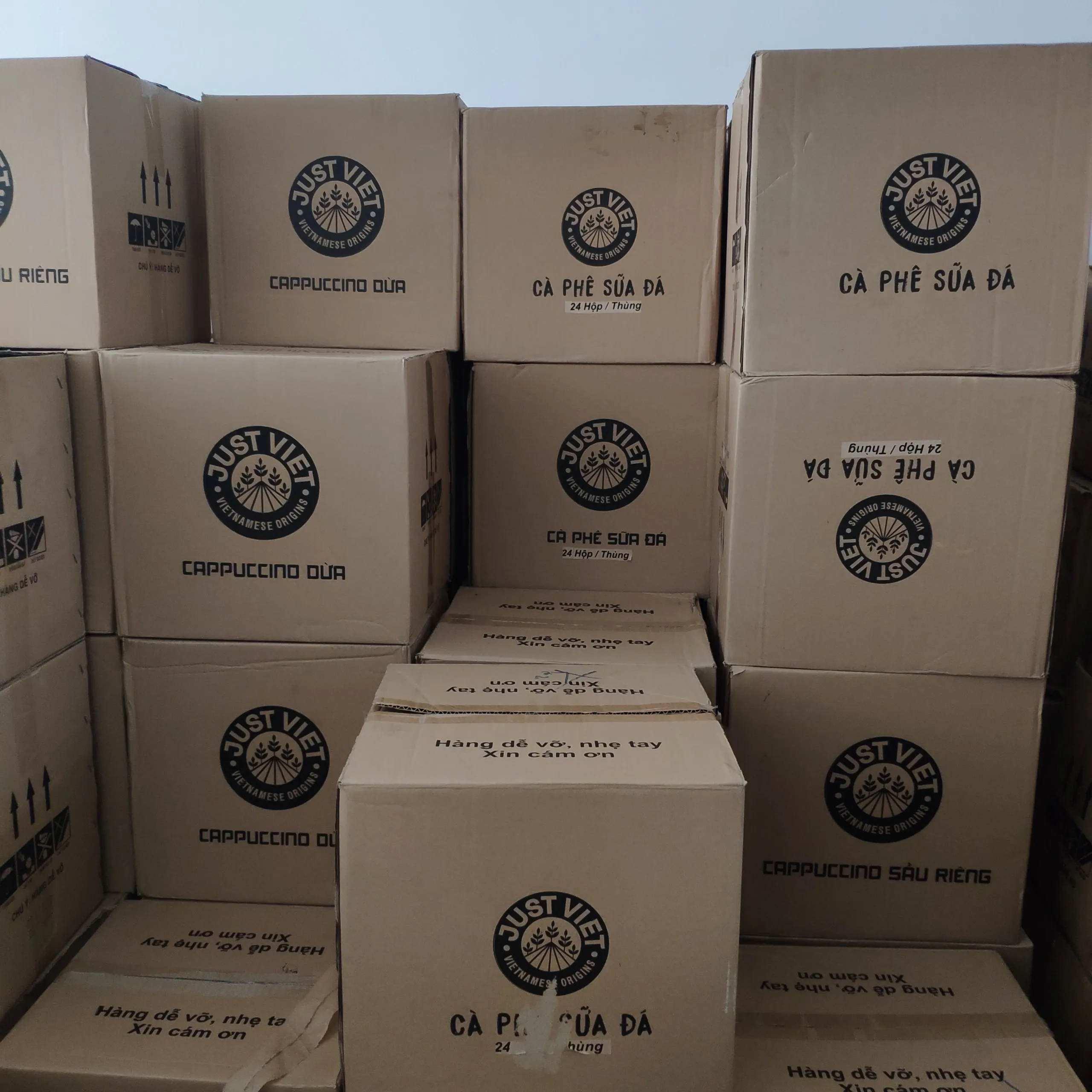 
Made in Vietnam Coffee - Vietnamese Signature Coffee Taste - Just Viet Coconut Coffee Powder 