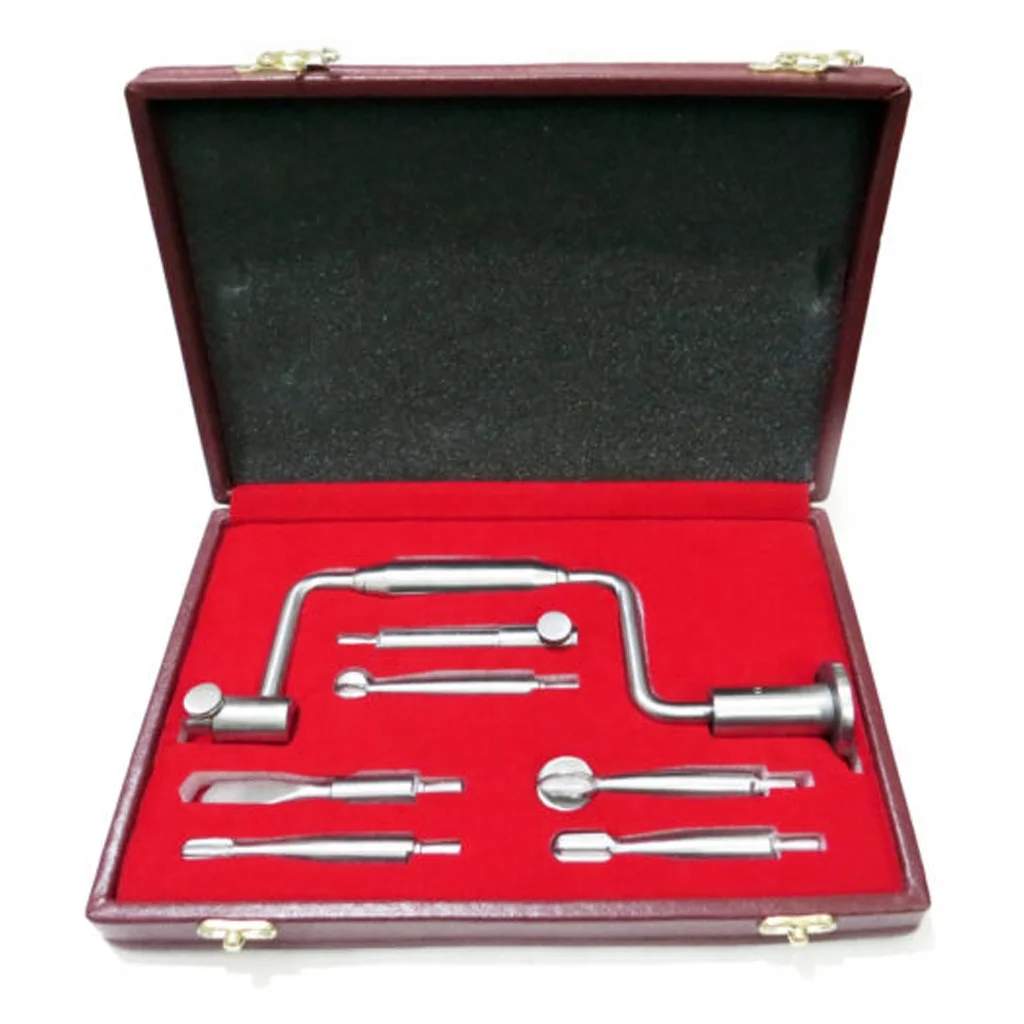 Hudson Hand Drill Complete Set High Quality Bone Surgery Brace Hand Drill Stainless Steel Surgical Orthopedic Instrument