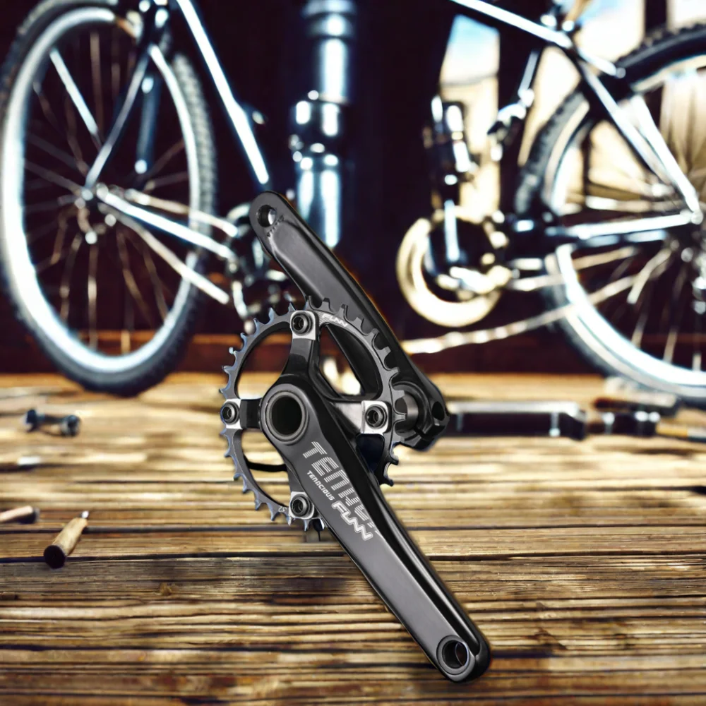 Mountain Bike crank 104BCD Hollow crank 175MM crank set