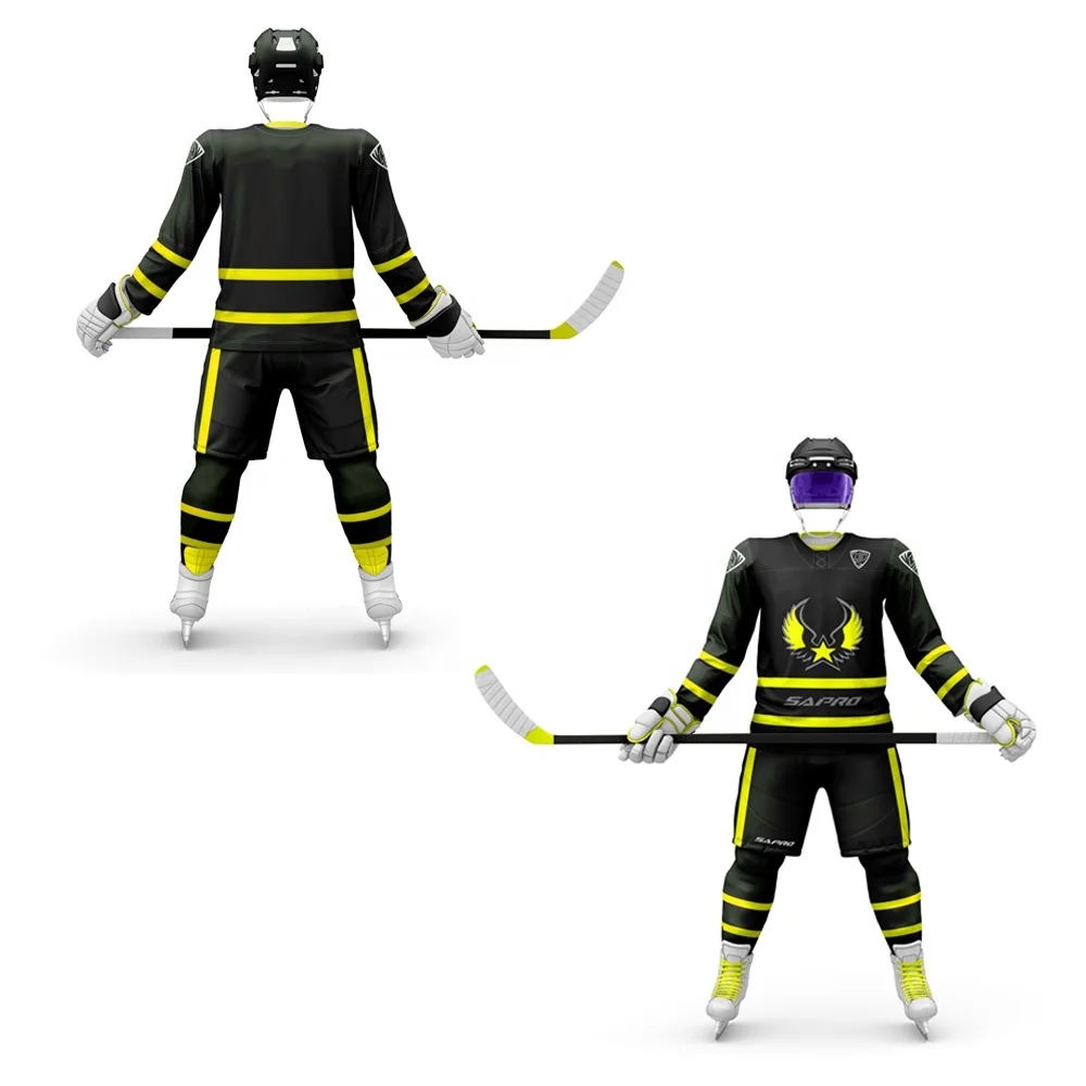 Лучшее качество униформа для хоккея с шайбой Трикотажные изделия тренировок на открытом воздухе спортивная одежда