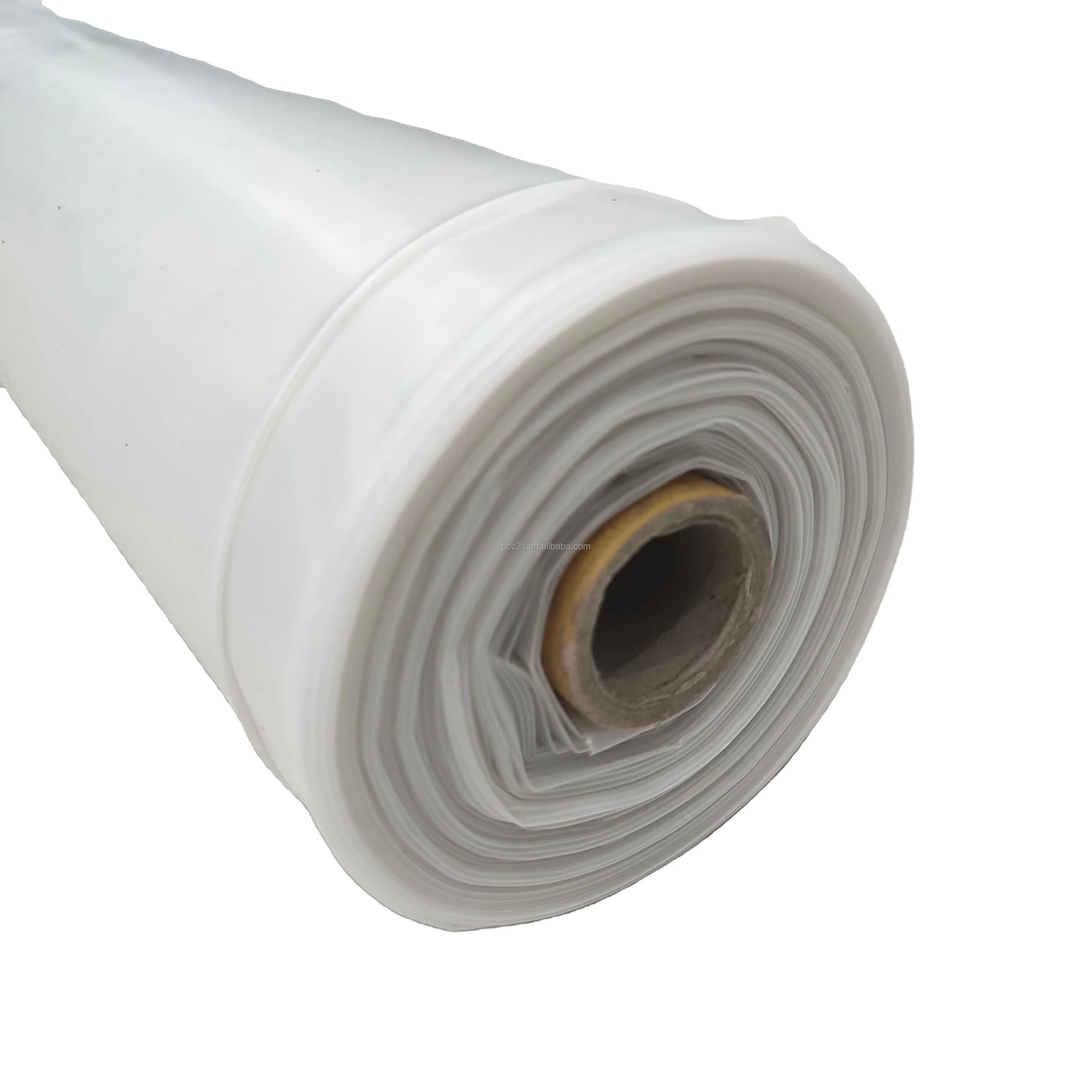 4 Mil, 6 Mil White Poly Plastic Film Used In Various Construction And DIY Projects