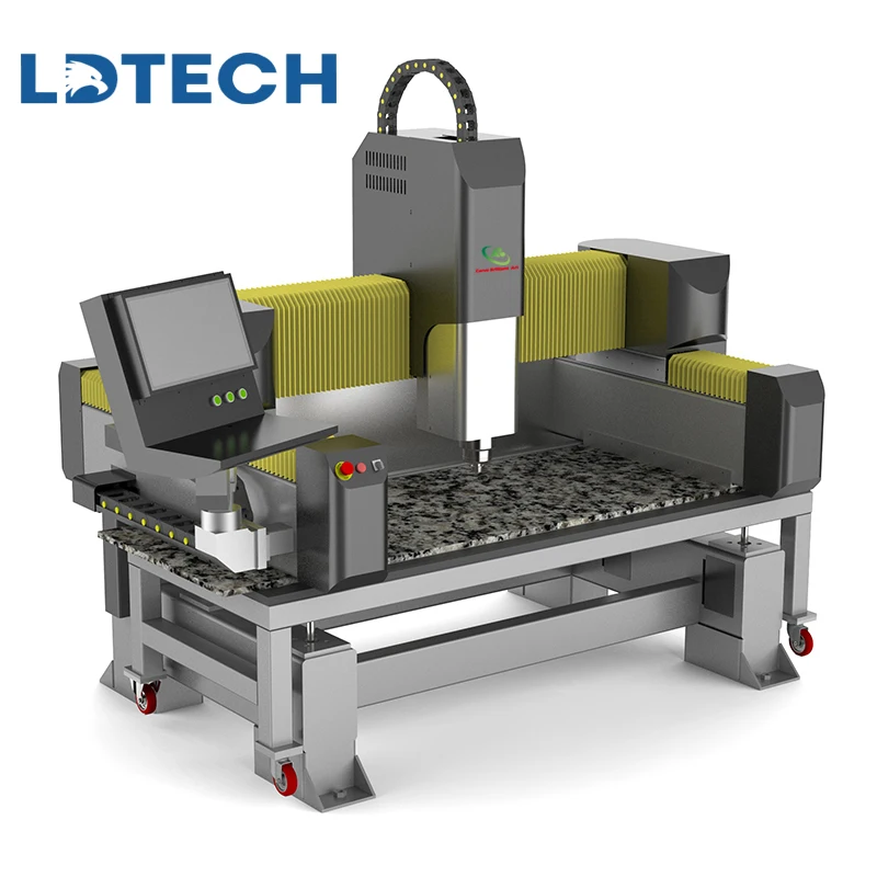 LD1308 каменный обрабатывающий центр CNC режущий станок используется для резки и полировки кварцевого мрамора гранита т. д.