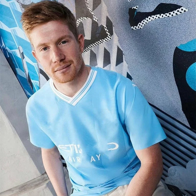 Wholesale Bulk Classic Blank Custom Mens Soccer Wear Jersey Club Football Player Version Soccer Jersey