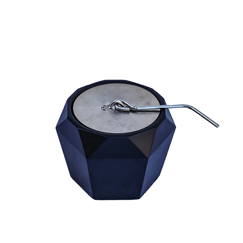 High Quality Table Top Fire Pit Bowl Factory Fireplaces Cement Fire Bowl Indoor Tabletop Concrete Fire Pit