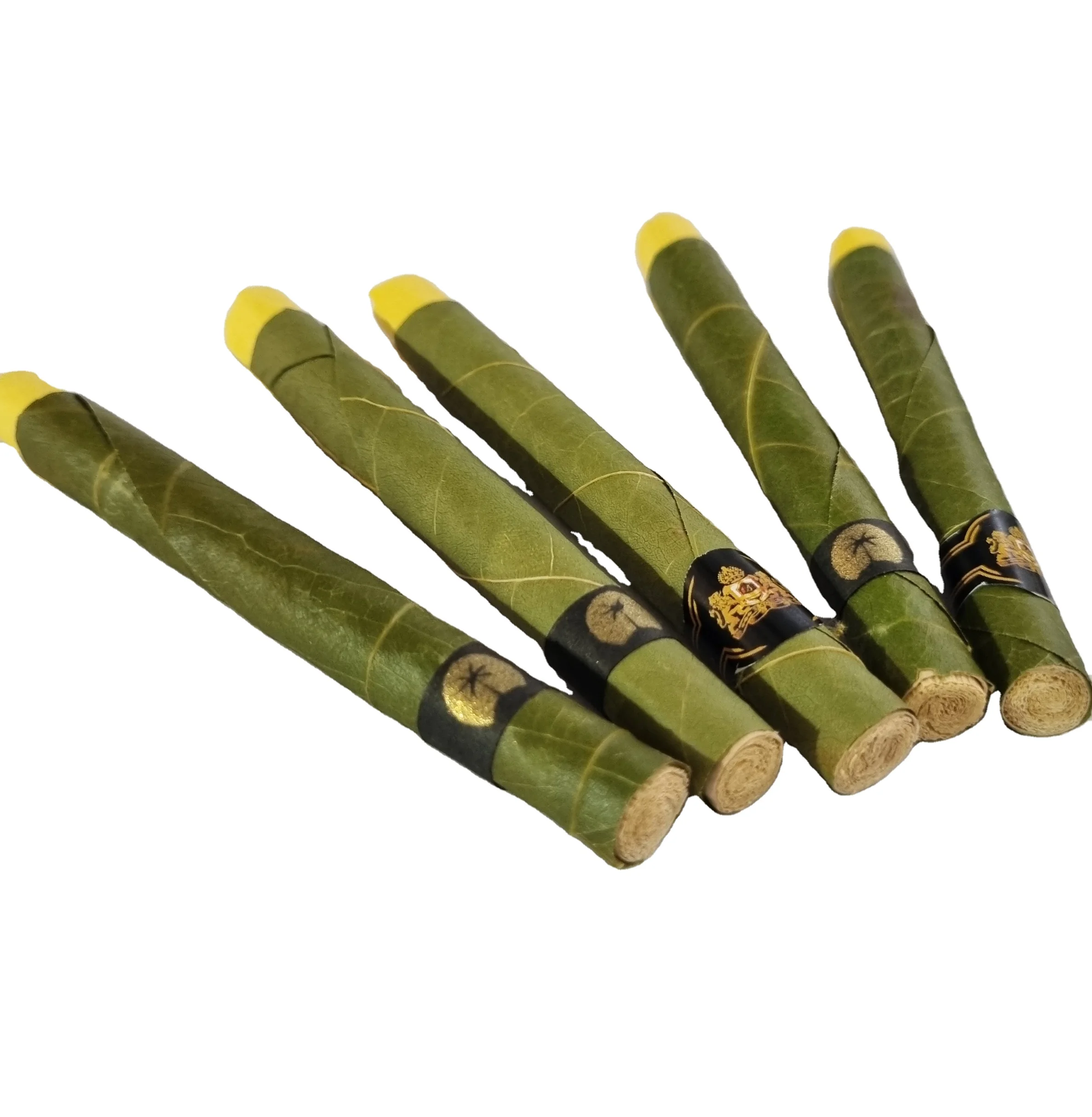 Flavored Palm leaf Mango Watermelon Blueberry Mint Cocoa Litchi Banana Russian Cream filter tips spiral paper filters