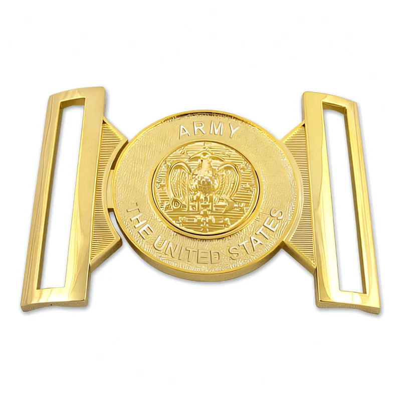 Customized 3D LOGO High Quality Metal Belt Buckle Gold Belt Buckle for Boxing Sport Gift