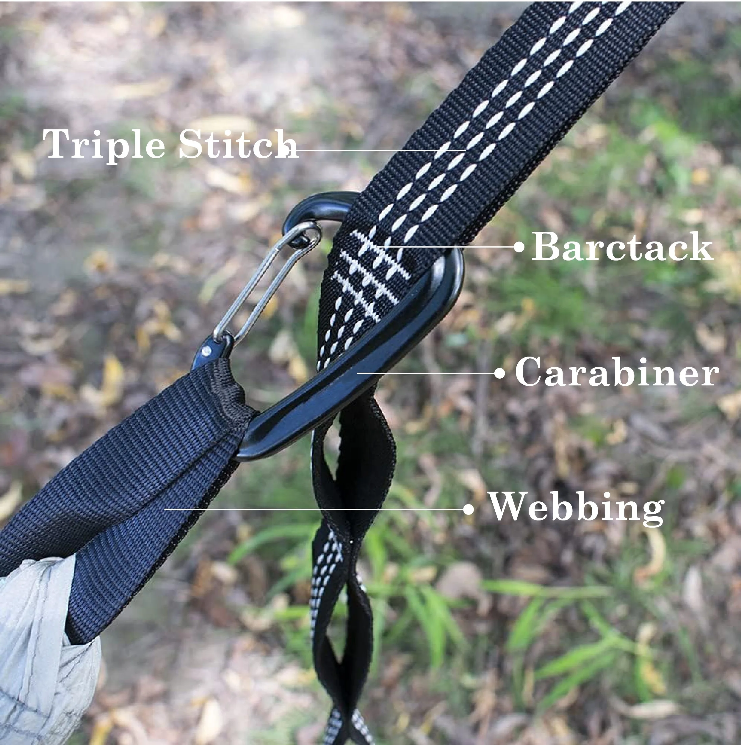 Fast Delivery Outdoor Hammock Custom Portable Hammock Travel Camping and Hiking Hammock With Mosquito Net export from Bangladesh