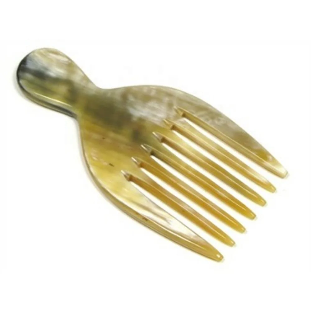 BEST MOUSTACHE HORN COMB OX HORN COMB