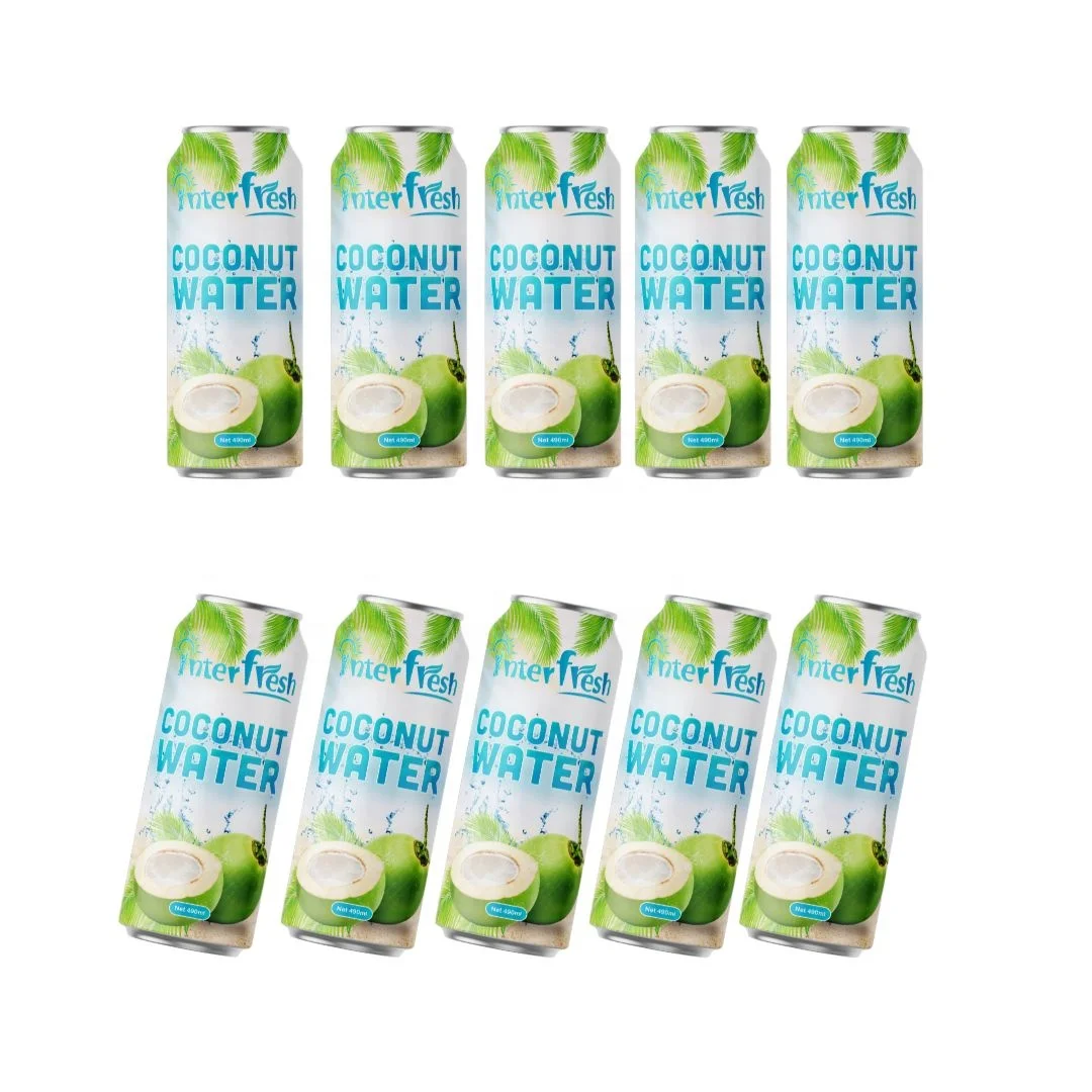 Безалкогольные напитки INTERFRESH 500 мл кокосовой воды с мякотью без мякоти оригинальный любым вкусом частная этикетка низкий минимальный объем высокое качество