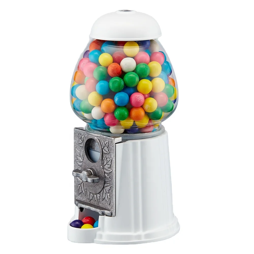 Kwang Hsieh Promotional 9 Inch White Gumball Machine for Sale