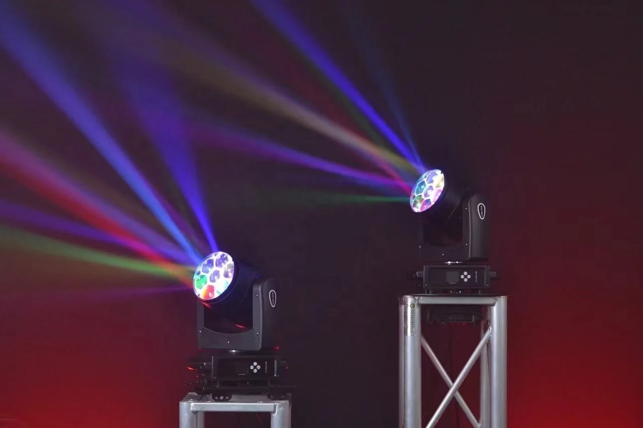 7x40W RGBW Zoom Wash LED Moving Head Light