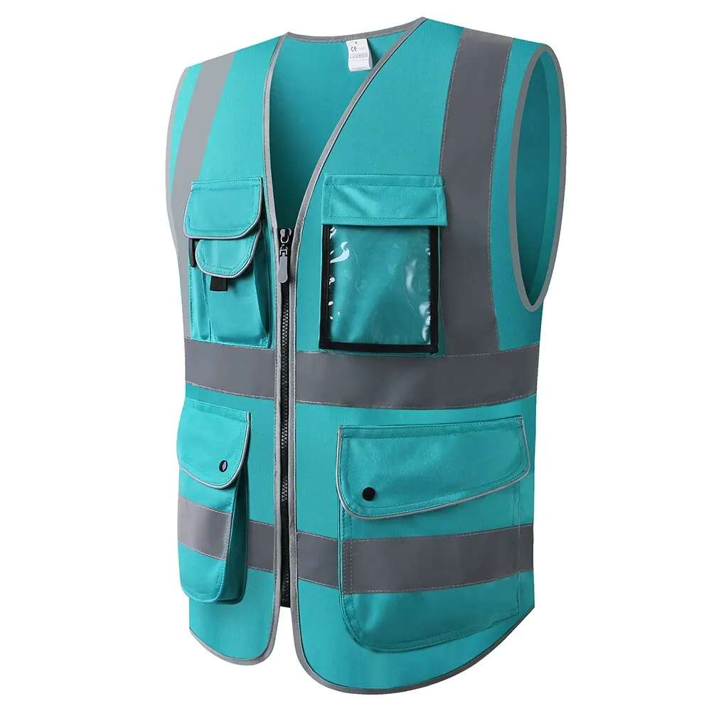 Top Quality Reflective Vest Safety Vest Jacket Strip Personal Security Construction High Visibility Hi Vis Work Safety vest