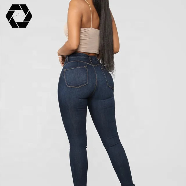 Классические красивые узкие джинсы-темные джинсы на заказ скинни