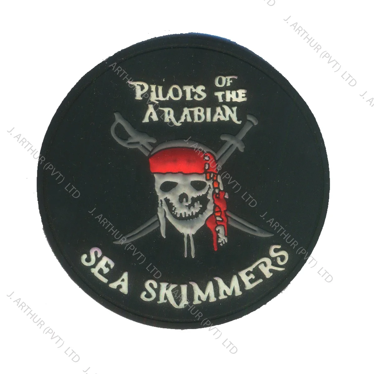 Rubber Patch Logo Embossed Silicon Patches 3D PVC Badges With Hook And Loop