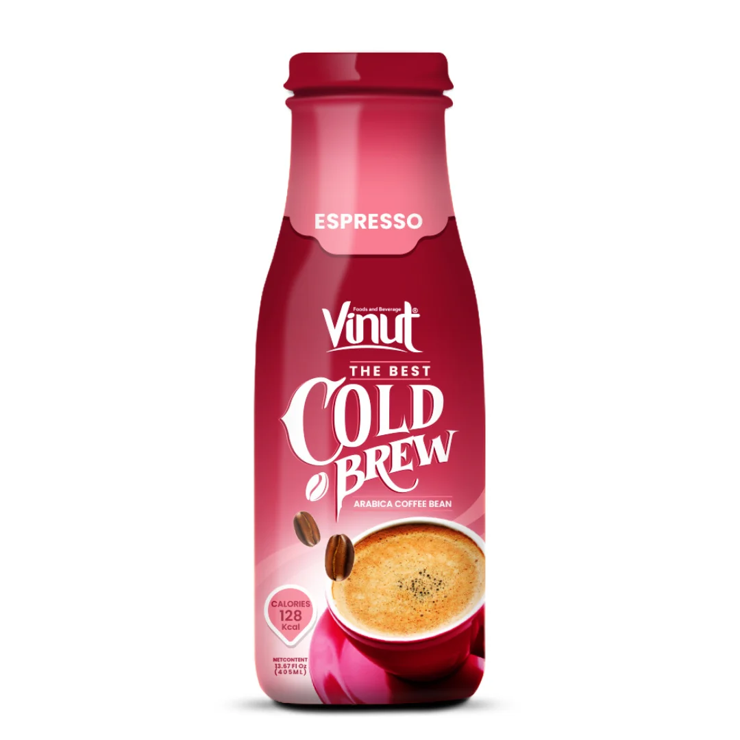 405 мл VINUT холодный кофе-Arabica & Robusta Non-GMO без молочных продуктов и глютена заводская цена частная марка бесплатный образец OEM/O
