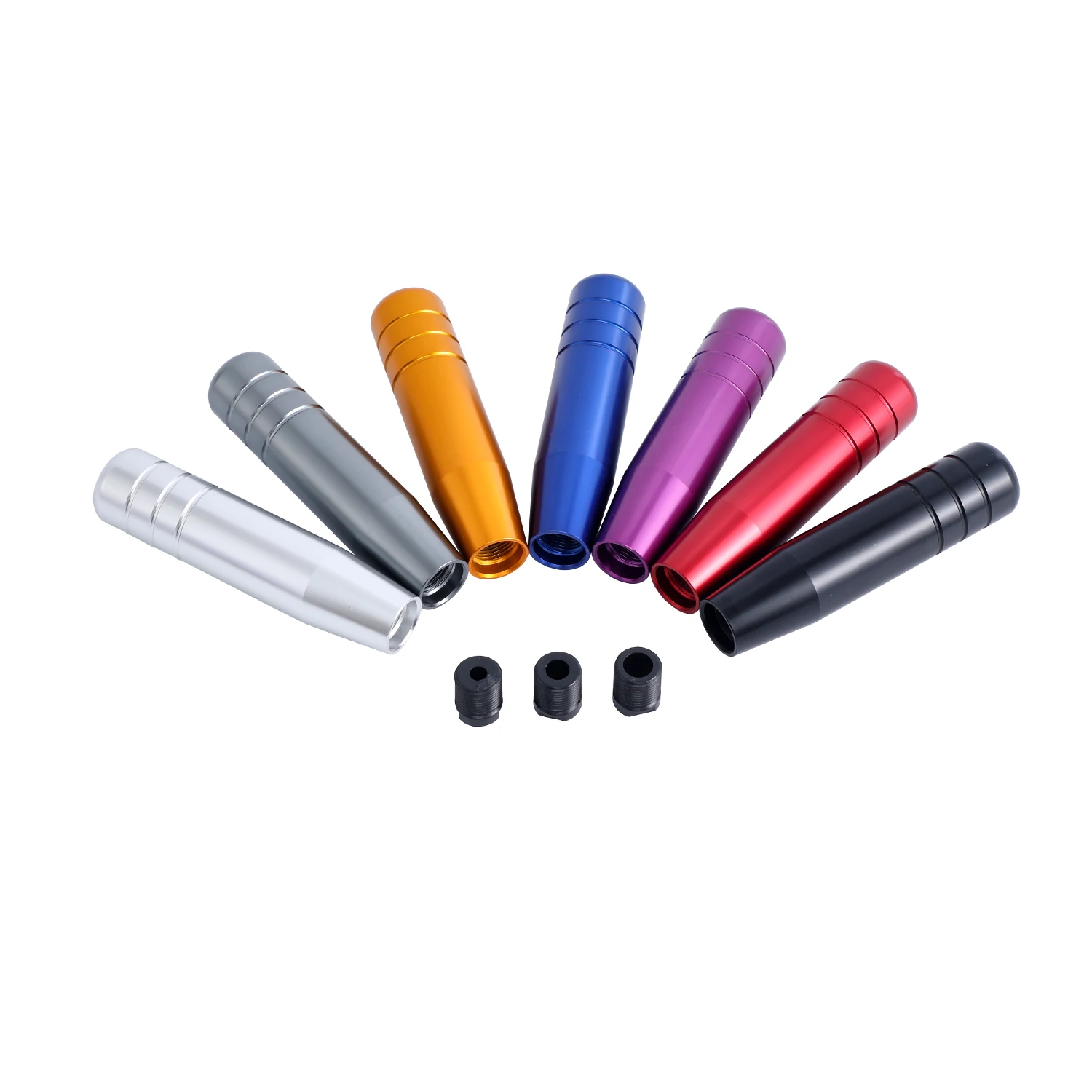 13CM Metal Alloy Car Gear Shift Extension Replacement Stick Shifter Knob Head for Most Manual Vehicle