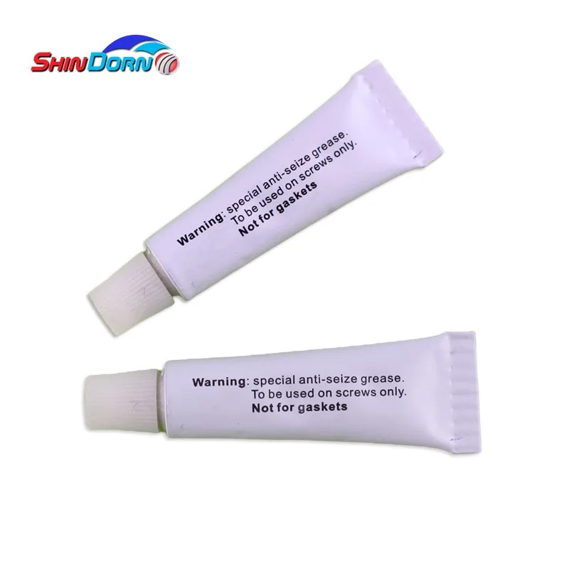 3g small grease tube white anti seize lubricant mixture solid lubricant