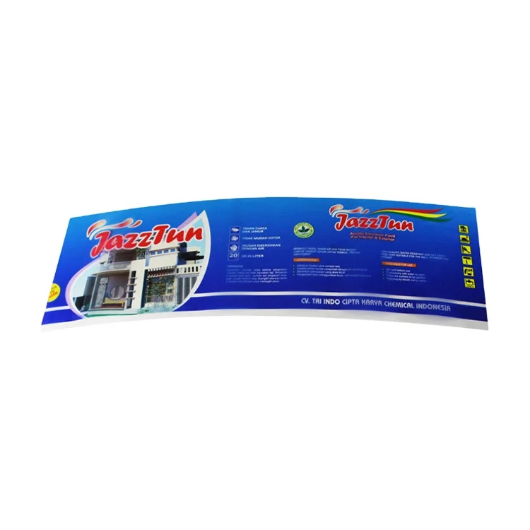 Paint Bucket Bright Strong Color IML Label