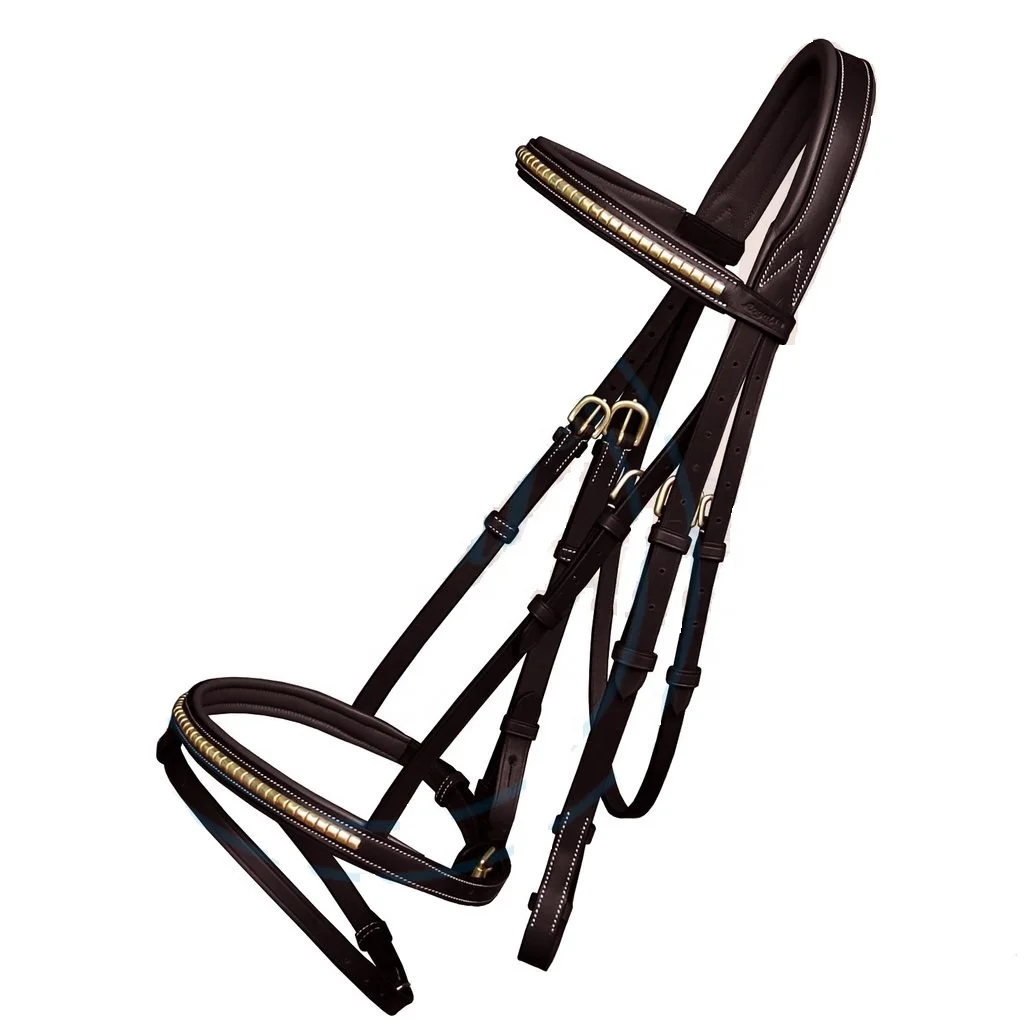 Custom Antares Leather Equipment High Quality Genuine Leather Horse Bridle At Best Price