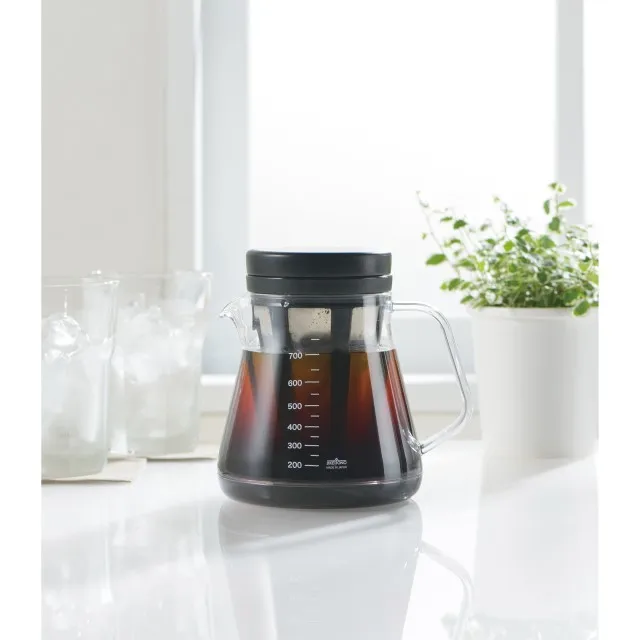 Made In Japan Tritan Coffee Server With Lid, Measuring Spoon, Two-way Dripper Coffee Server STRON 400 2WAY Dripper Set