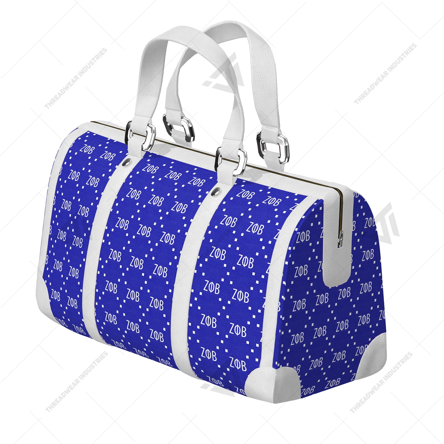 Custom Wholesale Zeta Phi Beta Sorority Sublimated Travel Duffle Bag Apparel