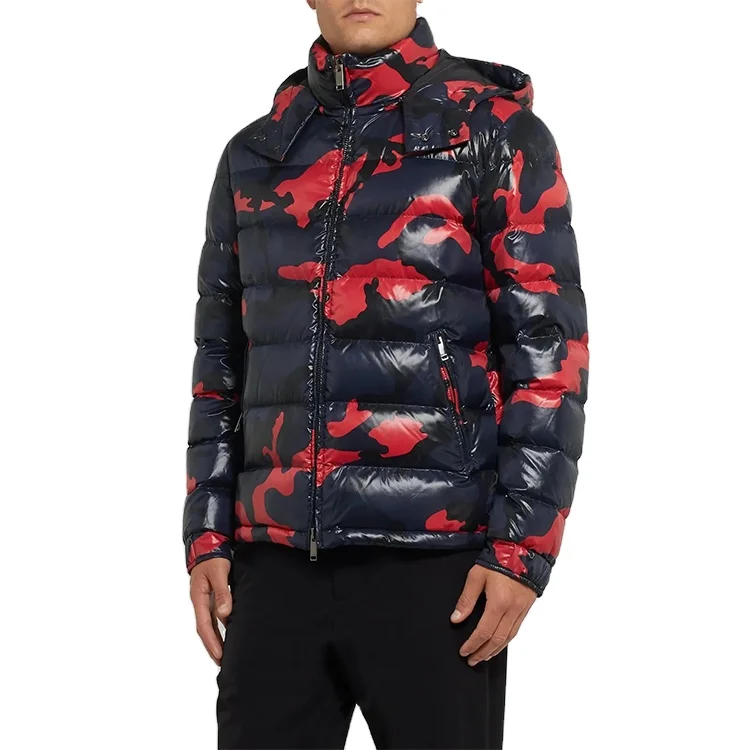 Reflective puffer jacket men winter 2021 Excellent quality super bright shining style bubble jacket / puffer jacket for unisex