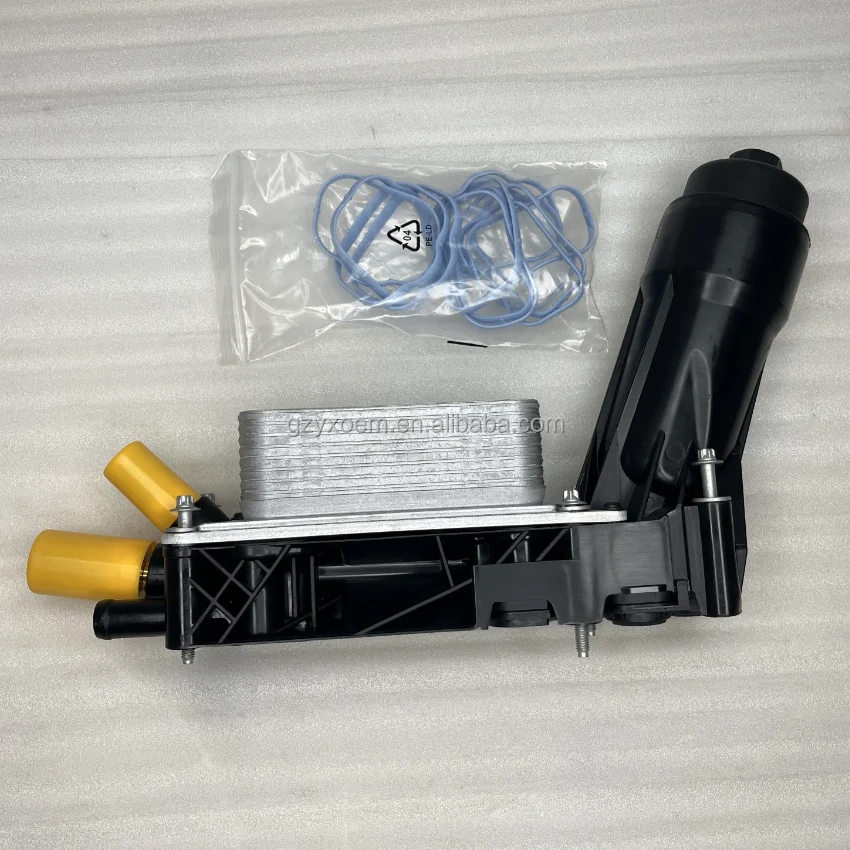 Engine Oil Cooler and Oil Filter Housing Adapter Assembly For Chrysler 200/300 Dodge Jeep Grand Cherokee  OEM 5184294AE