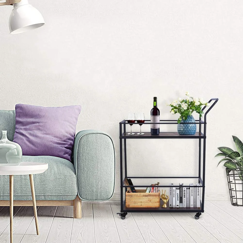 Metal Kitchen Serving Cart Bar cart Trolley at affordable rate